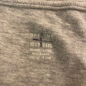 Aerie/offline collared crop top